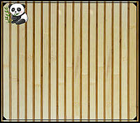 Бамбуковые обои "Зебра Белая", 2 м, ширина планки 17/5 мм / Бамбукові шпалери