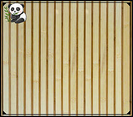 Бамбукові шпалери "Зебра Біла", 2 м, ширина планки 17/5 мм / Бамбукові шпалери