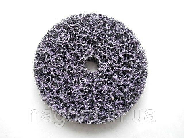 Зачисний круг 100 x 13 мм 3M Scotch-BriteTM Clean&Strip XT-DC PurpleTM, фото 1