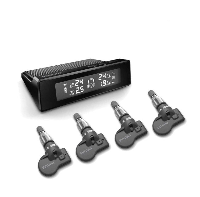 Система контролю тиску та температури в шинах TPMS Philips GoSure TS60i внутрішні датчики, фото 1