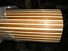 Бамбукові шпалери "Зебра коричнева 1+1" 0,9 м, ширина планки 17/5 мм/Бамбукові шпалери, фото 4