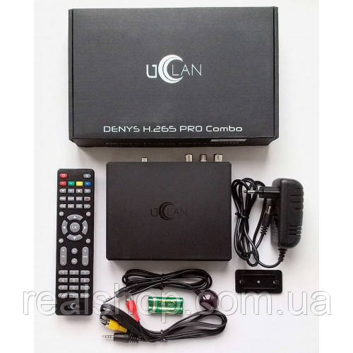 UClan Denys H.265 Pro Combo + канали +кінотеатри + багато додатків!