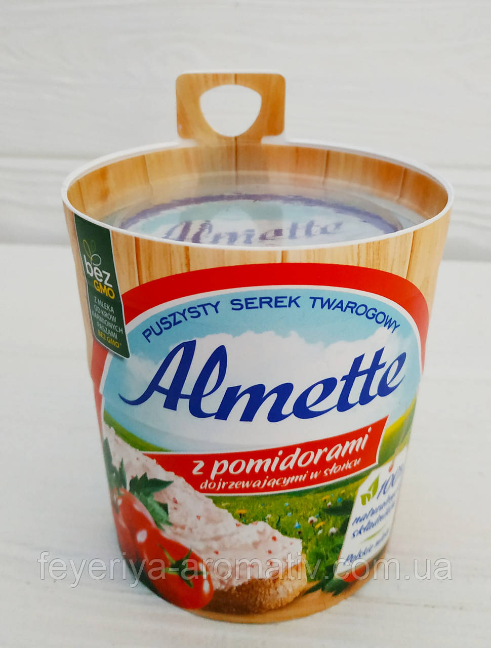 Сирний сирок з помідорами Almette 150гр (Польща)