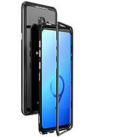 Магнітний чохол для Samsung Galaxy S9 Plus бампер накладка Case Magnetic Frame чорний