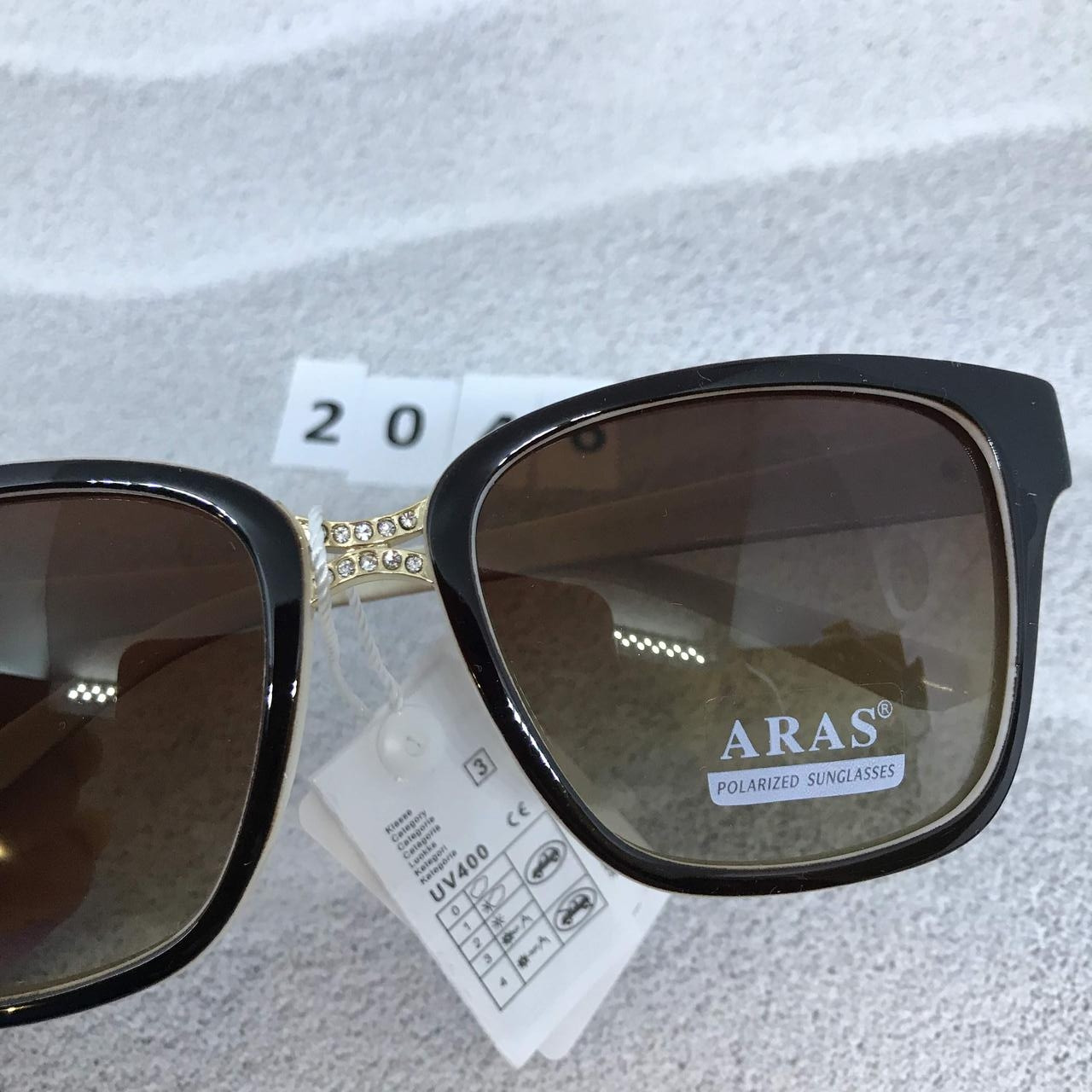 Очки Aras Polarized коричневые - фото 8 - id-p523761972