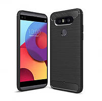 Чохол силіконовий TPU на LG Q8 чорний