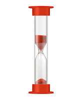 Песочные часы в пластиковом тубусе Модерн (5 минут) (Песочные часы)