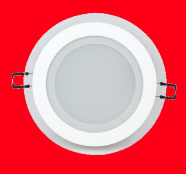 Вбудовуваний круглий Даунлайт (Downlight) 12W glass