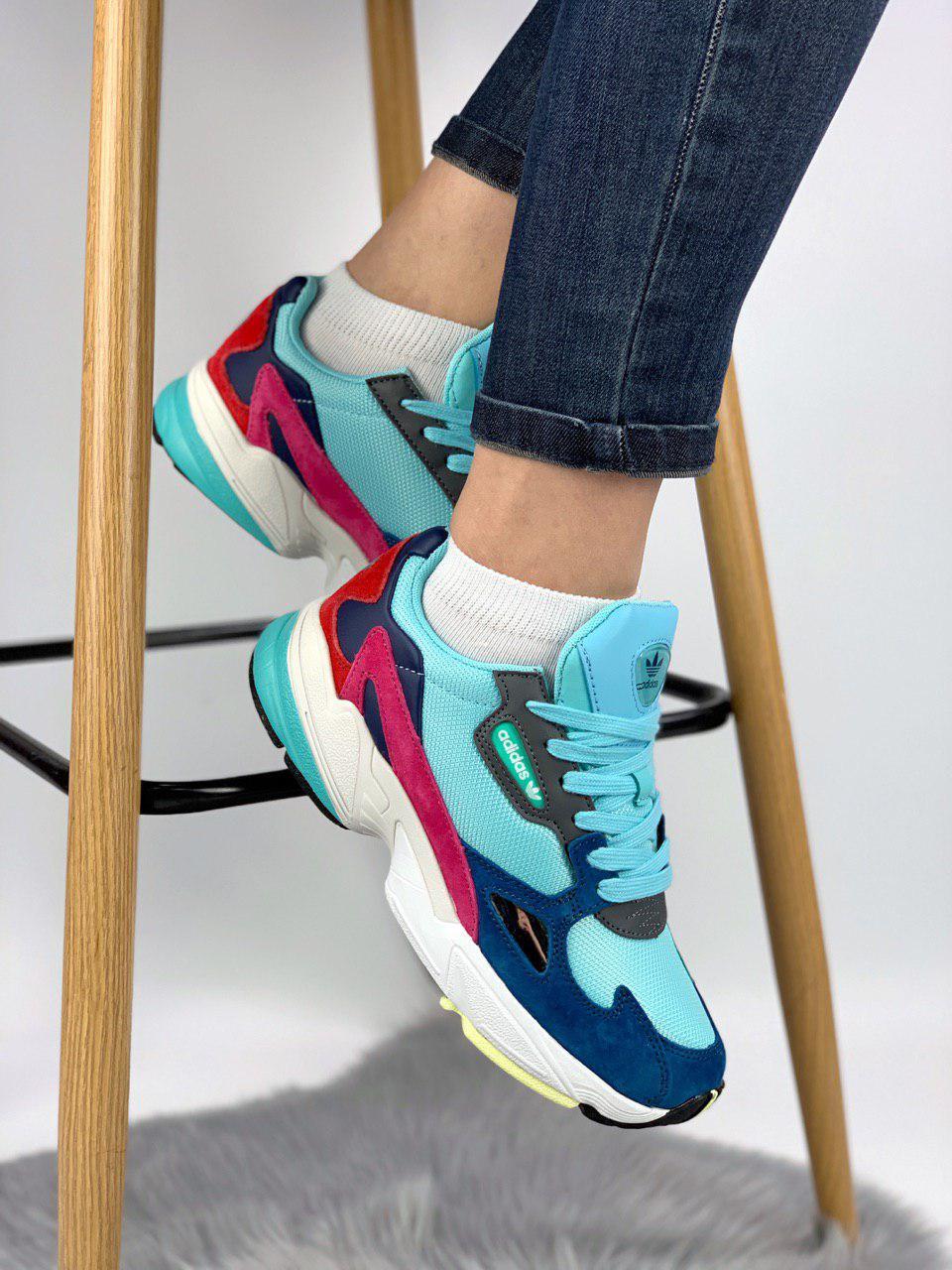 adidas falcon navy blue
