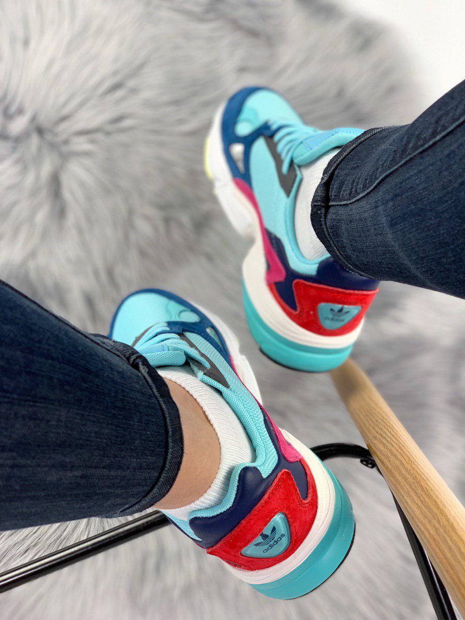 adidas falcon navy blue