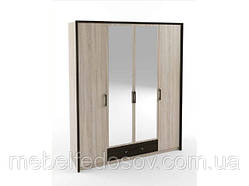 Шафа чотиридверна Скарлет (Сокме) 1800*2120*580