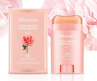 Сонцезахисний стик JM Solution Glow Luminous Flower Sun stick SPF 50 PA++++