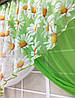 Кухонні штори "Ромашка Гранд" Салатовий, 300х180см, фото 6