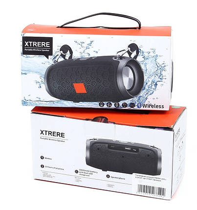 Портативна колонка XTREEM J020 з bluetooth музична колонка переносна, фото 3