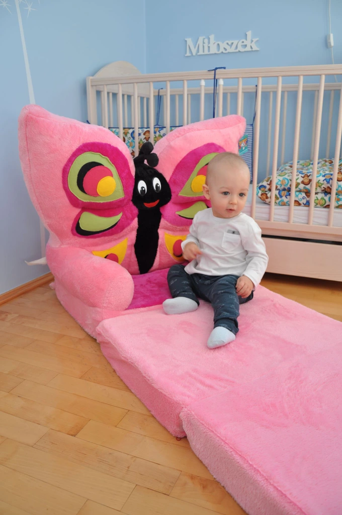 М'яке крісло для дівчинки " метелик", фото 1