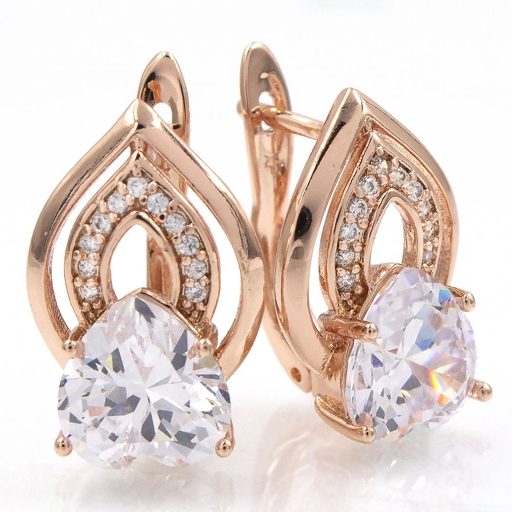 Сережки Xuping 1,5 см (Медицинське золото) 924343