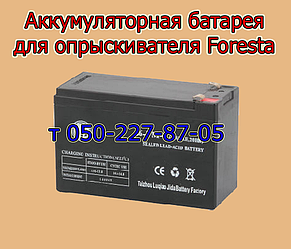 Акумуляторна батарея для обприскувача Foresta (12 В 7 А; 9А)