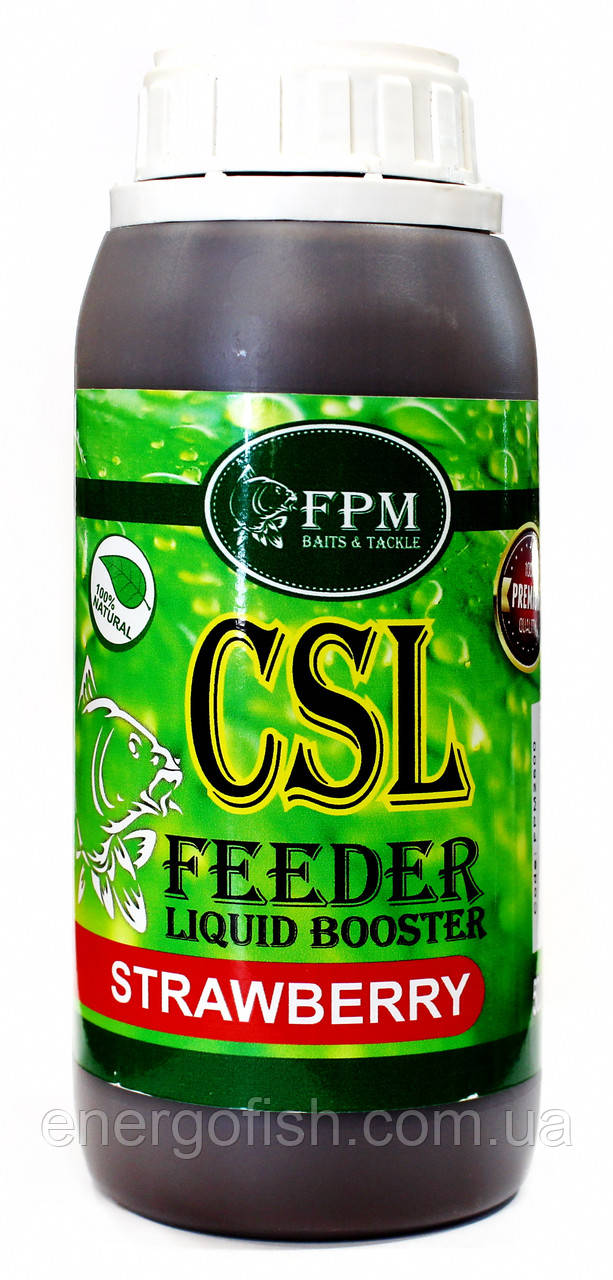 CSL Feeder Liquid Booster FPM 500мл Strawberry, фото 1
