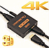 HDMI Splitter 1 вхід (input) 4 виходи (output) Full HD 1080p 4К для HDTV DVD PS3 Xbox, фото 3