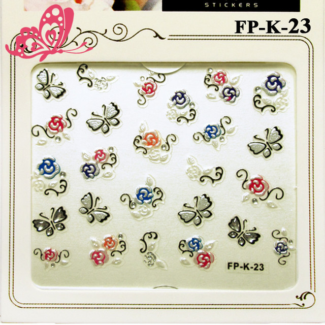 Самоклеючі Наклейки для Нігтів 3D Nail Sticrer FP-ДО-23 Сріблясті Метелики Різнобарвні Квіти Троянди Самоклеючі 3D Наклейки для нігтів Nail Sticrer серія FP-ДО-00 Метелики, Сердечка, Квіти і з Камінцями та Стразами, стікери для нігтів, стікери для манікюру, nail art (нейл-арт), наклейки для дизайну нігтів, стікер наклейки для швидкого красивого дизайну нігтів, за оптовими цінами, замовити та купити дешево оптом, дрібним оптом через інтернет магазин https://opt21.com з доставкою по всій Україні від Компанії Маргарита місто Дніпро.