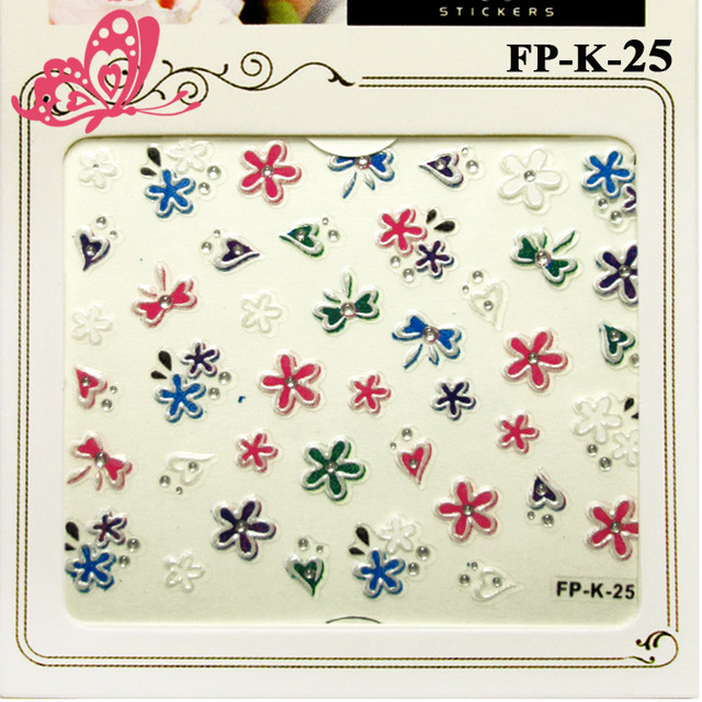 Самоклеючі 3D Наклейки для нігтів Nail Sticrer серія FP-ДО-00 Метелики, Сердечка, Квіти і з Камінцями та Стразами, стікери для нігтів, стікери для манікюру, nail art (нейл-арт), наклейки для дизайну нігтів, стікер наклейки для швидкого красивого дизайну нігтів, за оптовими цінами, замовити та купити дешево оптом, дрібним оптом через інтернет магазин https://opt21.com з доставкою по всій Україні від Компанії Маргарита місто Дніпро. Самоклеючі Наклейки для Нігтів 3D Nail Sticrer FP-ДО-25 Яскраві Квіти, Бантики, Сердечка зі Стразами Камінчиками
