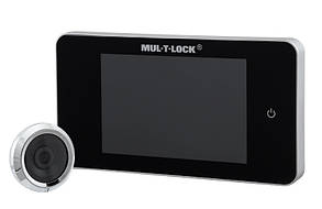 Відеовічко MUL-T-LOCK GOTU 1201 Chrome для дверей