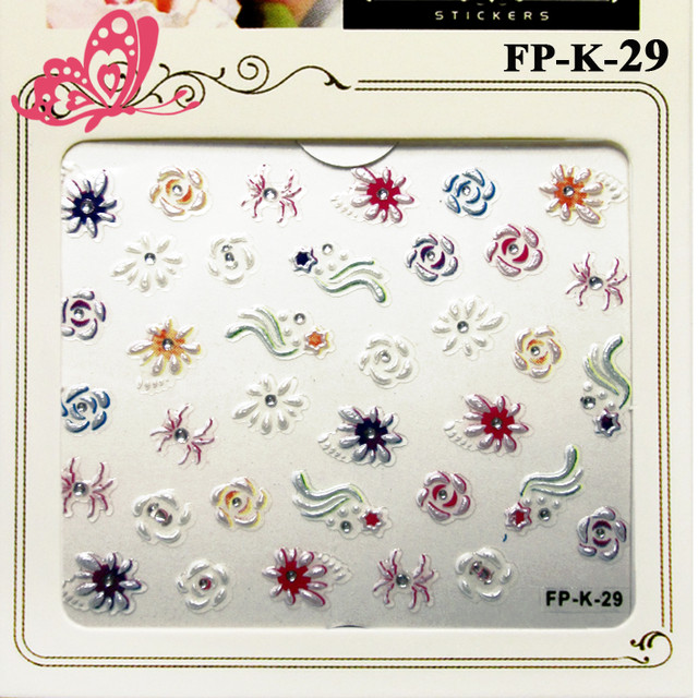 Самоклеючі Наклейки для Нігтів 3D Nail Sticrer FP-ДО-29 Ніжні Літні Квіти зі Стразами Камінчиками Самоклеючі 3D Наклейки для нігтів Nail Sticrer серія FP-ДО-00 Метелики, Сердечка, Квіти і з Камінцями та Стразами, стікери для нігтів, стікери для манікюру, nail art (нейл-арт), наклейки для дизайну нігтів, стікер наклейки для швидкого красивого дизайну нігтів, за оптовими цінами, замовити та купити дешево оптом, дрібним оптом через інтернет магазин https://opt21.com з доставкою по всій Україні від Компанії Маргарита місто Дніпро.