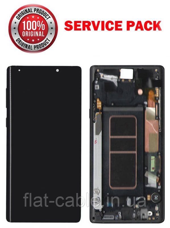 Дисплей + сенсор Samsung N960 Чорний Оригінал 100% SERVICE PACK GH97-22269A