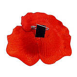 Красный Мак значок 8 см, цветок, брошь, символ памяти и победы, фото 2
