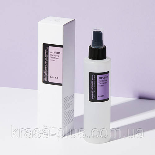 COSRX AHA/BHA Clarifying Treatment Toner  ⁇  Тонер з AHA і BHA кислотами