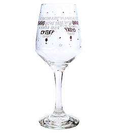Винний бокал "Супер сила" 0.38