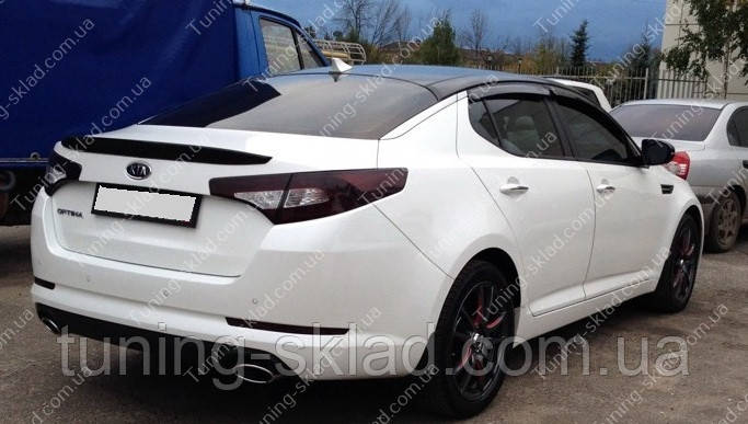 Спойлер Kia Optima (спийлер на кришку багажника Кіа Оптима), фото 1