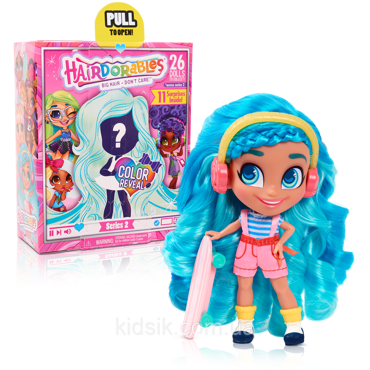 Оригінал! Ляльки Хэрдораблс 2 сезон / Hairdorables Dolls Series 2, фото 1