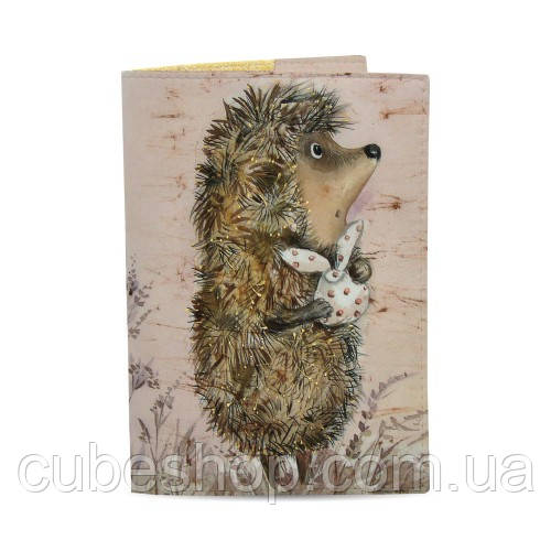 Обкладинка на паспорт "Їжачок у тумані"