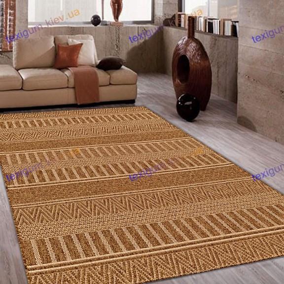 Безворсовий килим-рогожка Balta Grace коричневий
