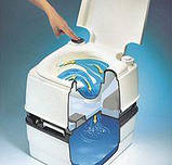 Біотуалет, Порта Потті 145, Оригінал,THETFORD, Porta Potti 145 + набір Бі Фреш Грін + Бі Фреш Пінк, фото 4