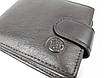 Чоловічий шкіряний гаманець VOX т. коричневий, класичного стилю м'який, фото 10