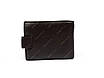 Чоловічий шкіряний гаманець VOX т. коричневий, класичного стилю м'який текстурний, фото 3