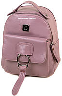 Жіночий мінірюкзак. Жіноча сумка Alex Rai. Рожевий дитячий портфель. Розмір 25*22*14. СЛ6