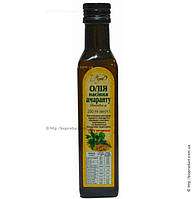 Олія насіння амаранту, 250 мл, скло темного кольору, металева пробка з дозатором