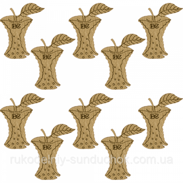 Бобіни (шпулі) для муліне дерев'яні ТМ Чарівна країна (15шт) FLC-064(S), фото 1