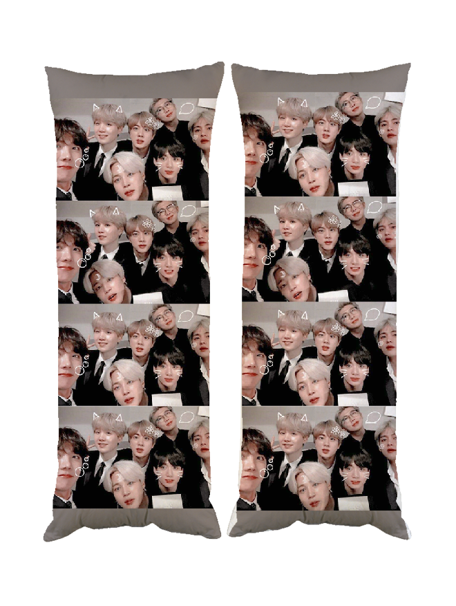 Подушка дакимакура K-pop BTS БТС декоративная ростовая подушка для ...