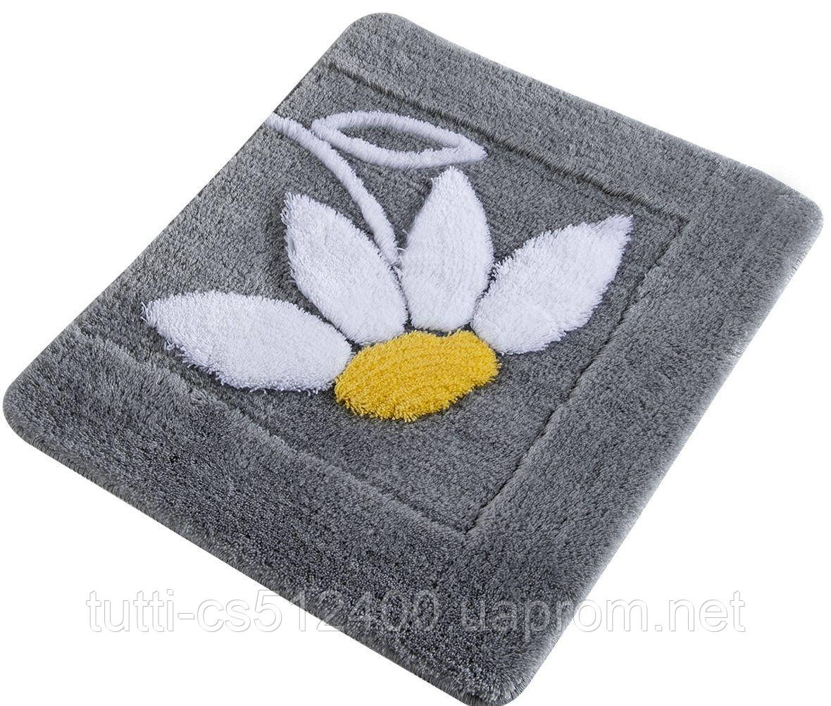Килимок для ванної 50х60 Chilai Home Daisy Gri