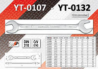 Ключ рожковый 16х17мм, YATO YT-0118
