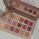 Набір тіней HUDAVIOJI NUDE EYESHADOW PALETTE (18 кольорів) Люкс, фото 4