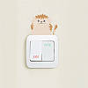 Наклейка на стіну в дитячу, на вітрину, в зоомагазин, вінілові наклейки "10 смішних котів :)" (лист 30*90см), фото 2