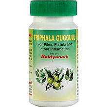 Трифала гуггул Байдьянатх (Triphala guggulu Baidyanath), 80 табл