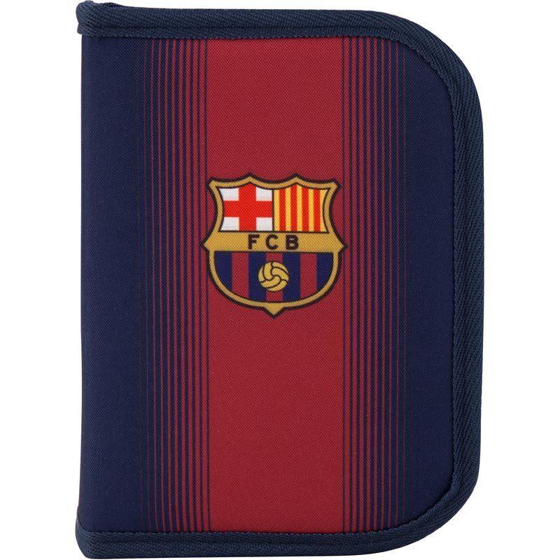 Пенал без наповнення Kite Education FC Barcelona BC19-621, 1 відділення, 1 закот, фото 1