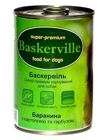 Baskerville Баланіна з картоплею та гарбузом для собак, 800 г