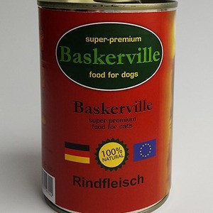 Baskerville Говядина для собак, 800 г